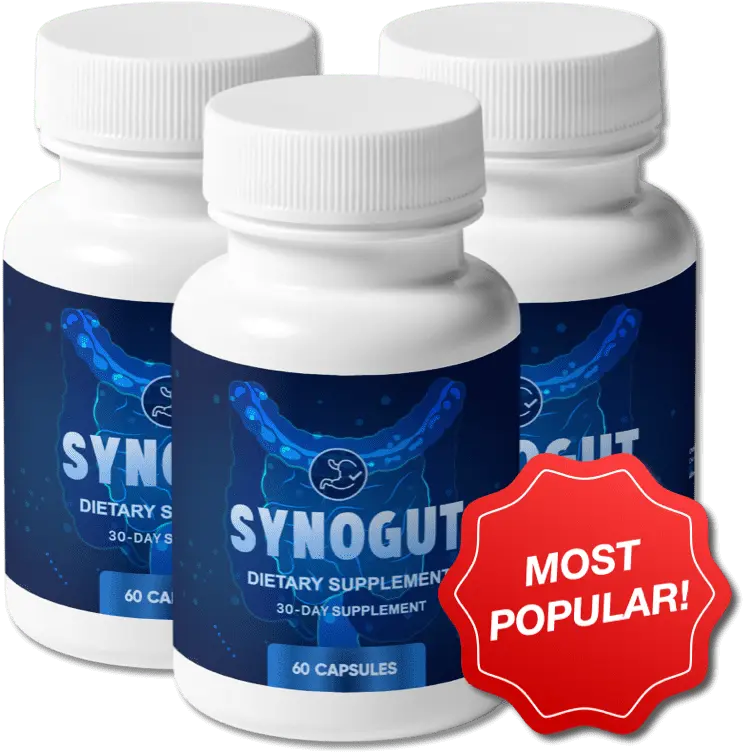 SynoGut  3 bottle